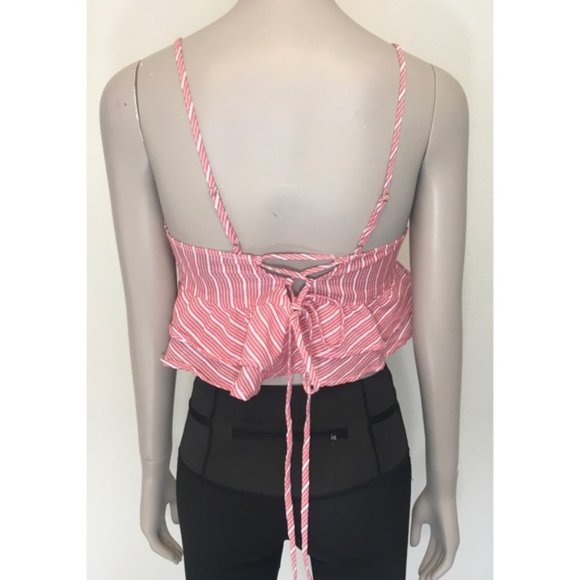 Forever 2 Striped Boho Crop Top - Picture 8 of 11